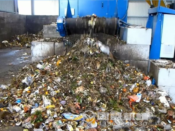 生活垃圾破袋撕碎機