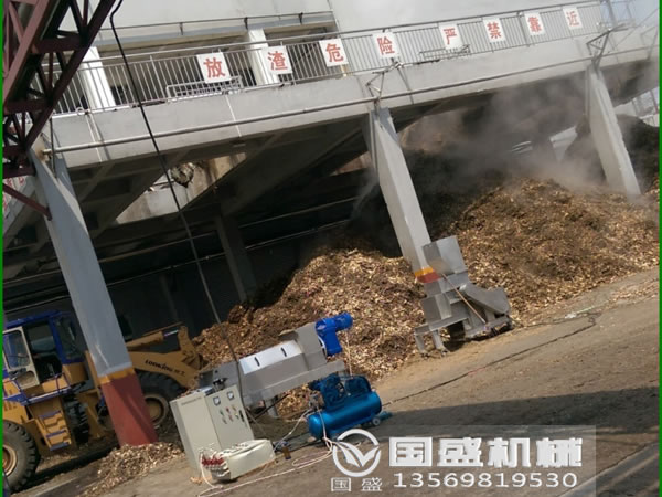 雙螺旋壓榨機垃圾處理設備